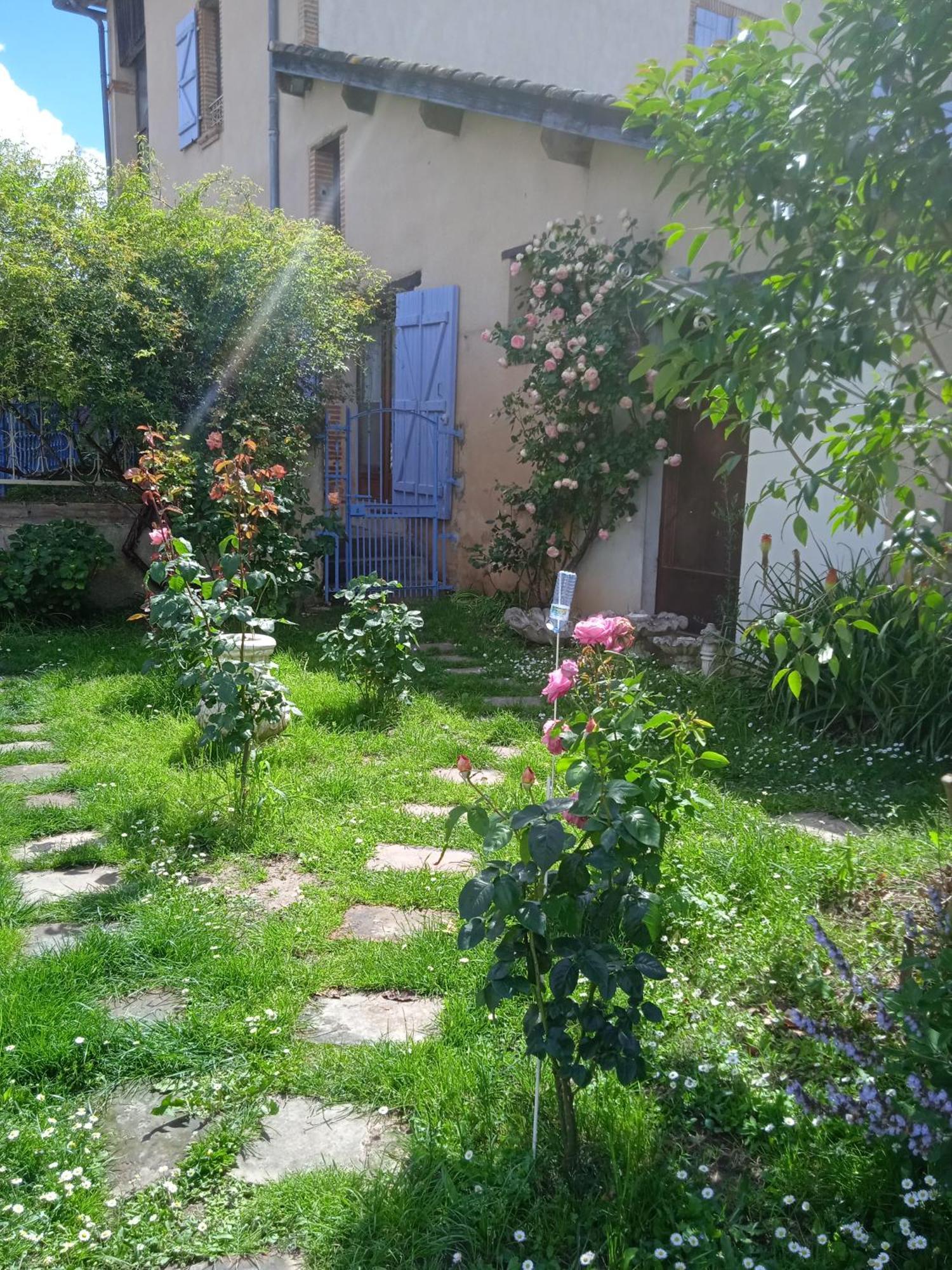 Studio La Roseraie Avec Jardin Privatif Proche Centre Ville Moissac Luaran gambar